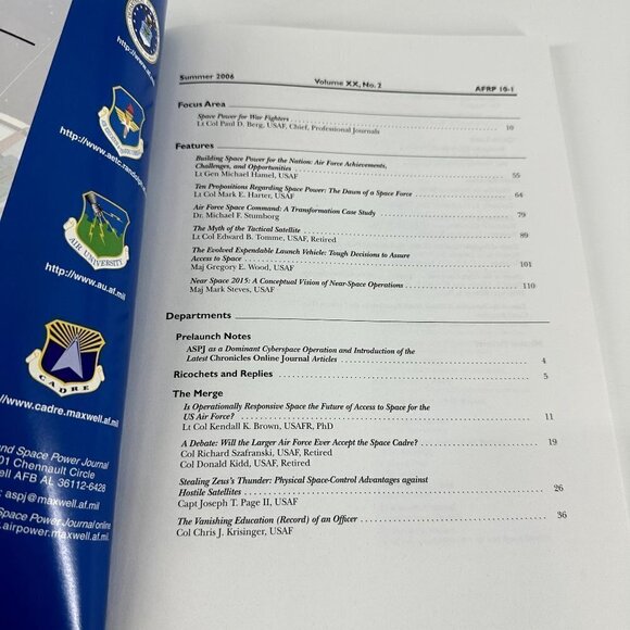 The Air & Space Power Journal Summer 2006 - Picture 4 of 4